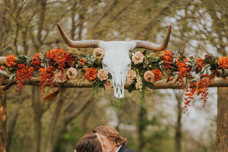 Rustic wedding vibes