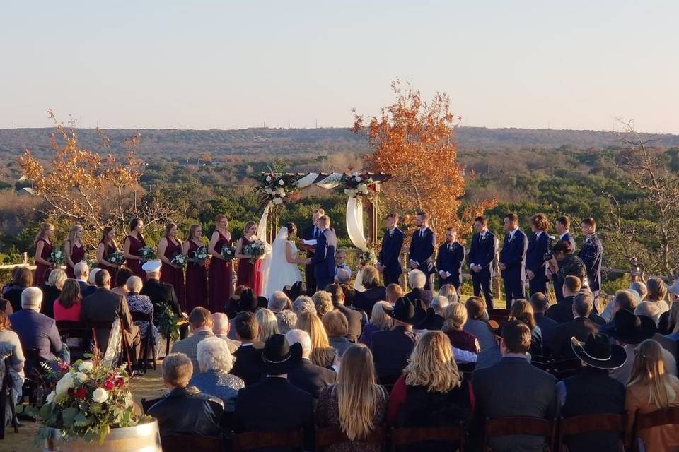 Beautiful ceremony