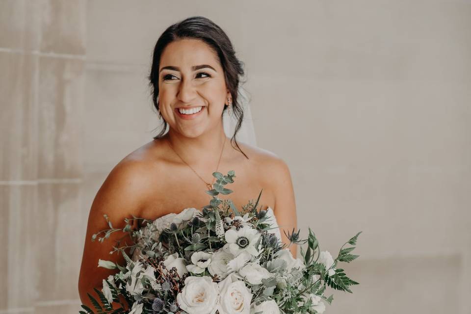 Bridal portrait