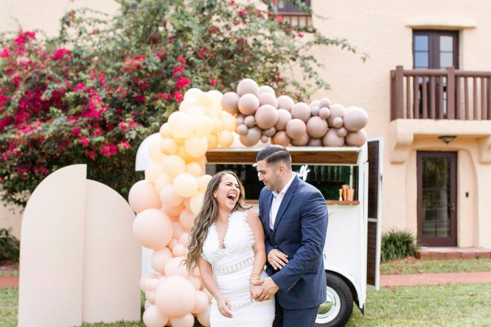 Wedding Balloon Garland