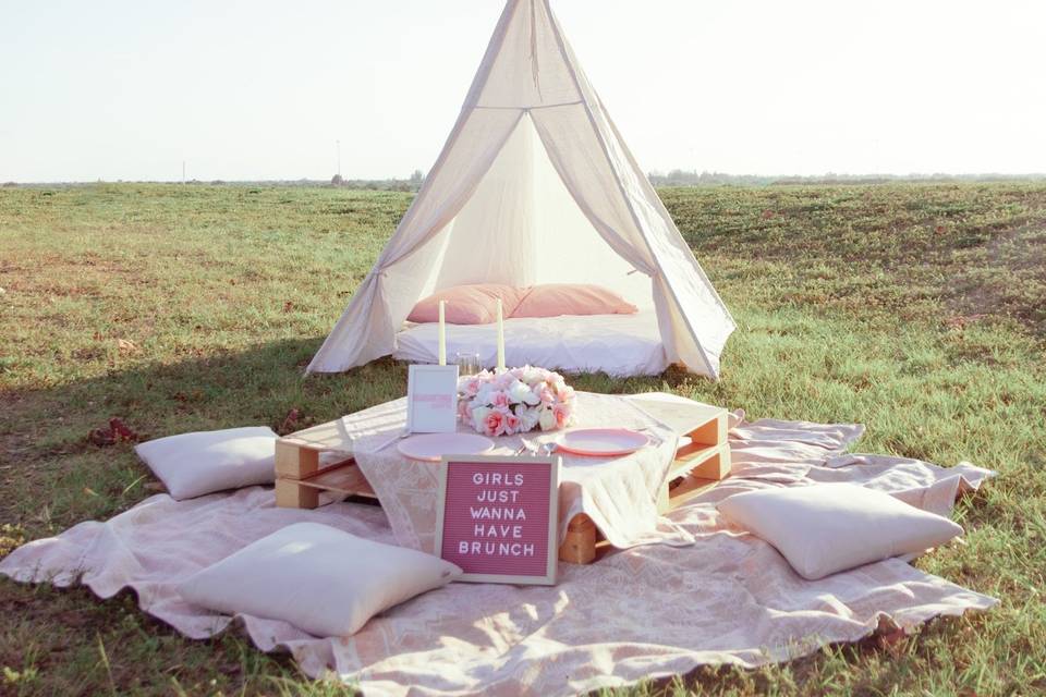 2 Person Picnic Set Up