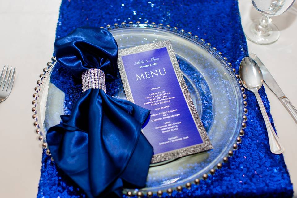 Menu Card