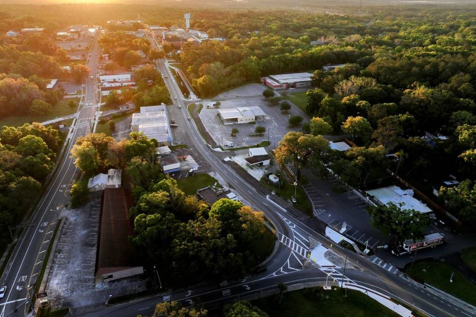 Aerial view