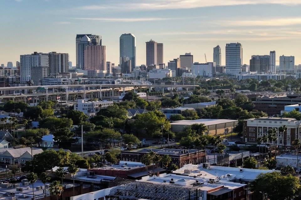 View of the city