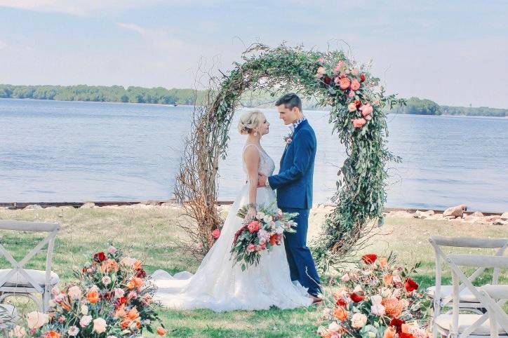 Outdoor ceremony