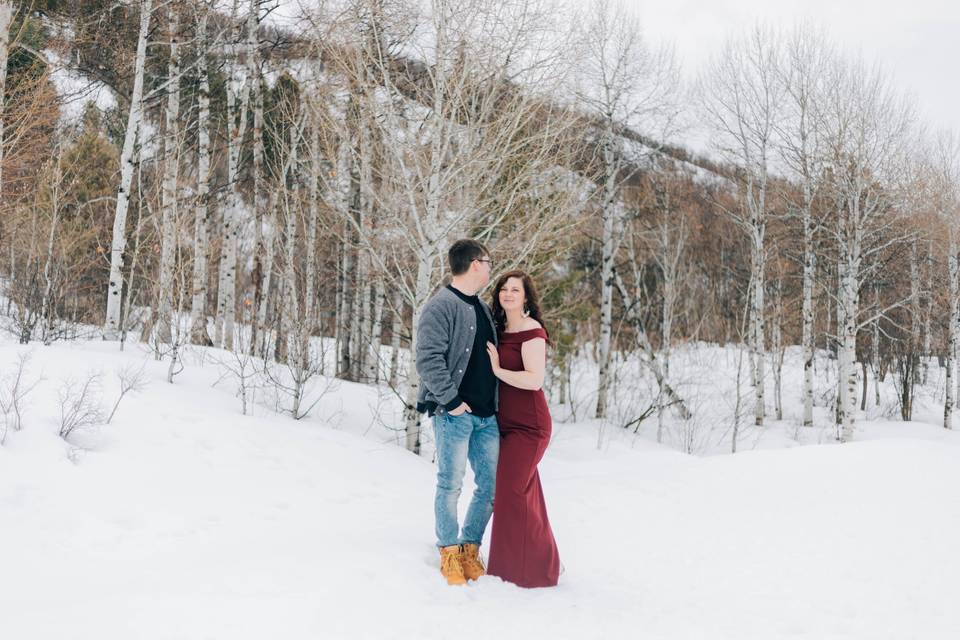 Snowbasin UT Engagement