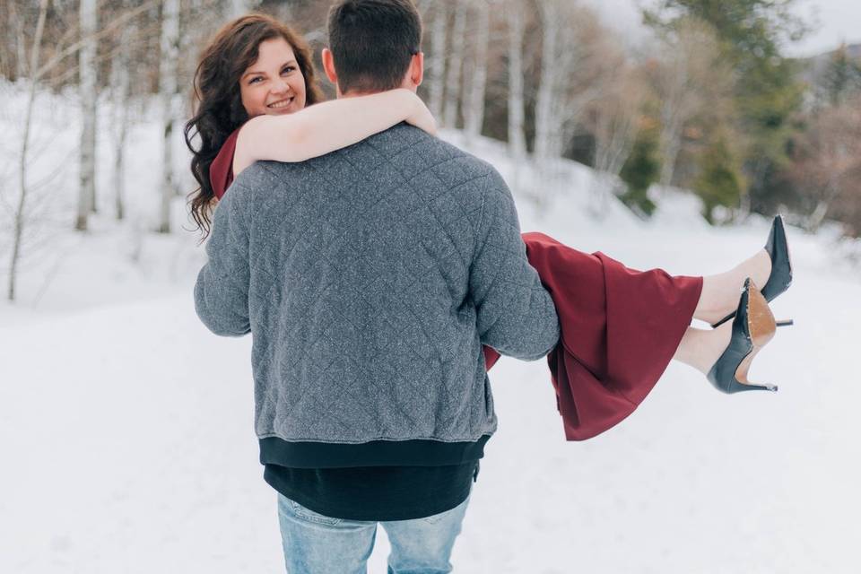 Snowbasin UT Engagement