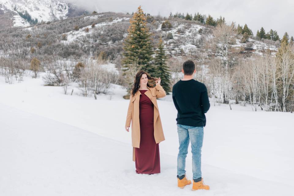 Snowbasin UT Engagement