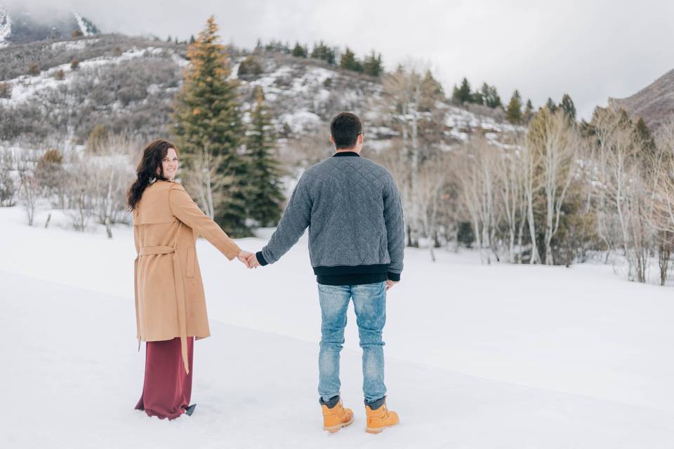 Snowbasin UT Engagement