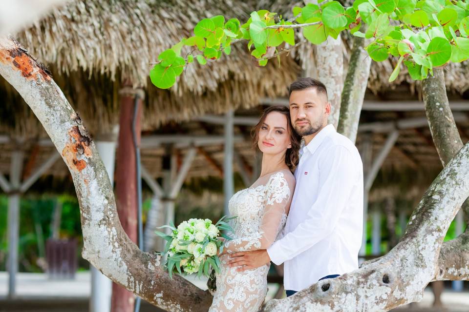 Wedding on Island Saona