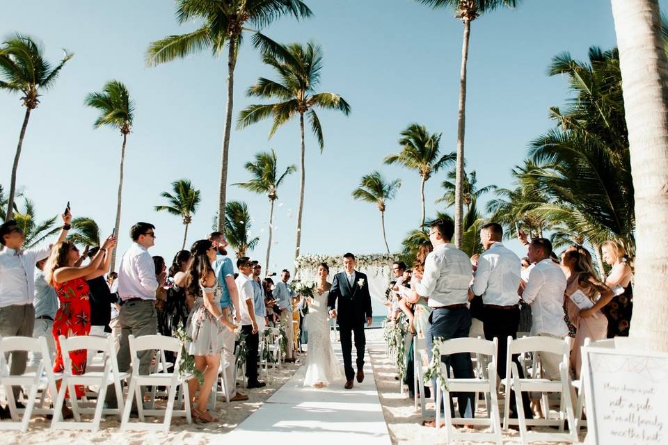 Wedding in the Dominican