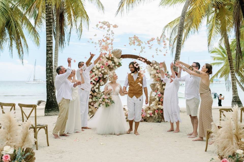 Saona Island wedding