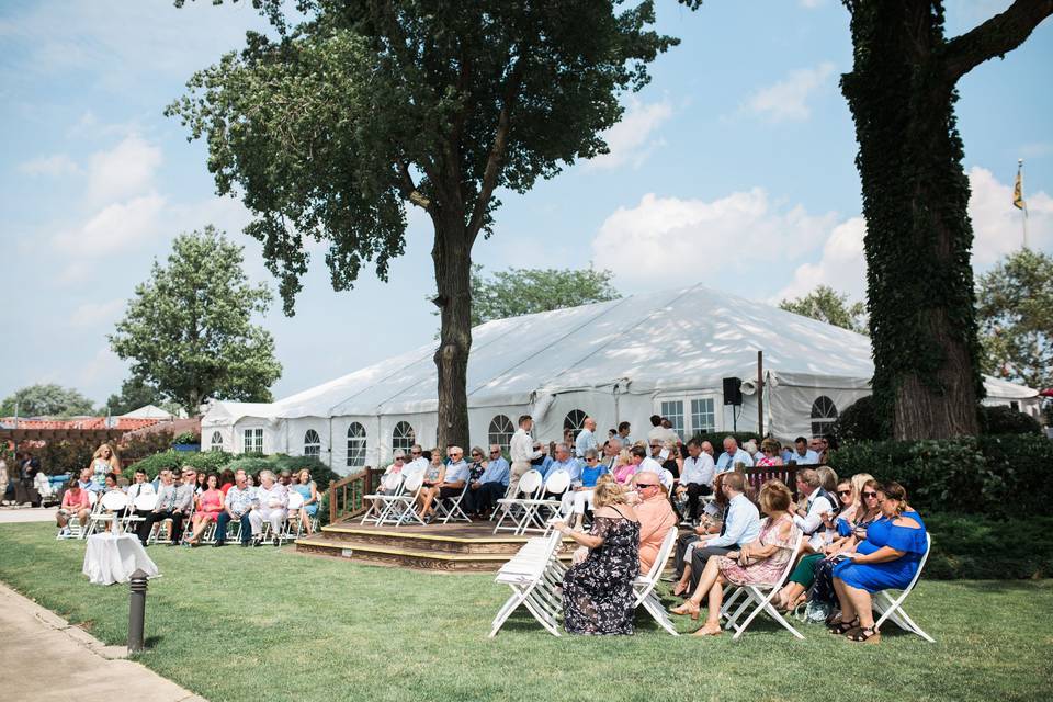 Ceremony site