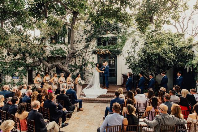 On the wedding aisle