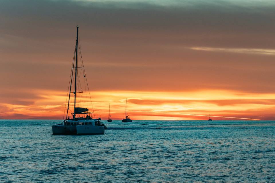 Sunset Sailing Greece