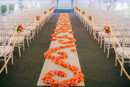 Wedding aisle