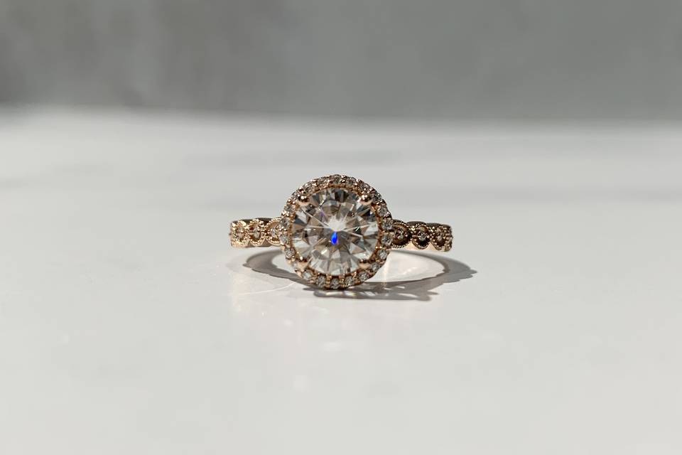 Vintage inspired ring