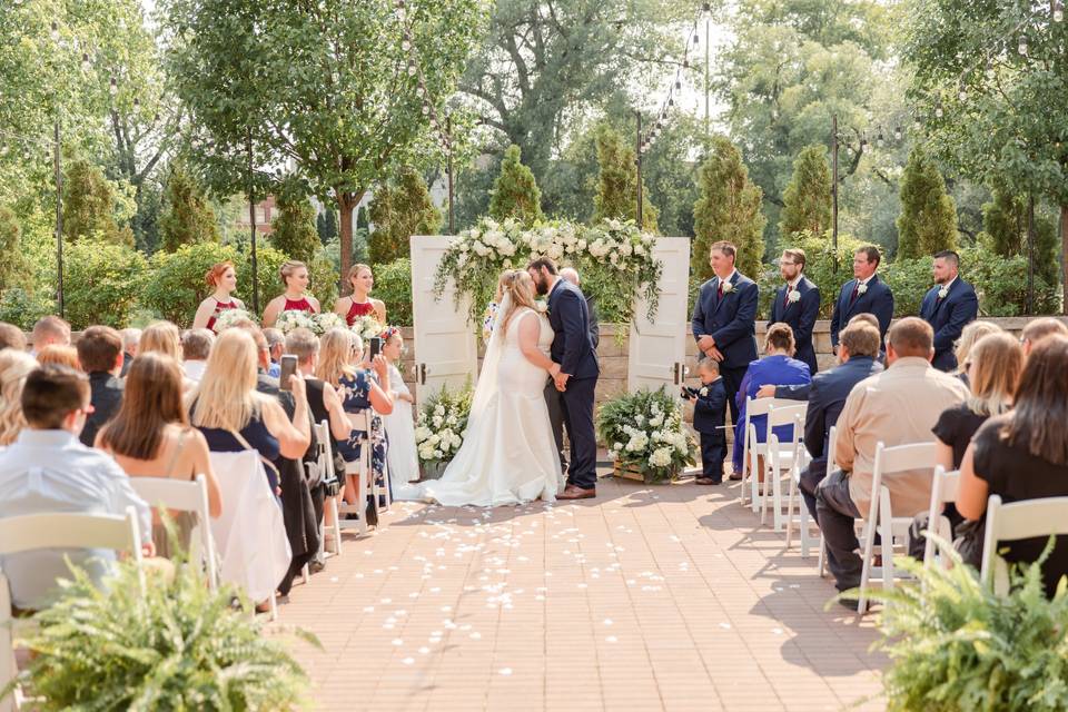 Outdoor ceremony