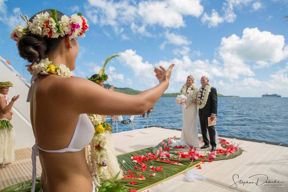 Yacht wedding