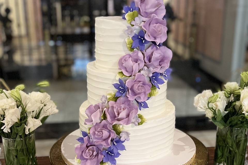 Buttercream Wedding Cake