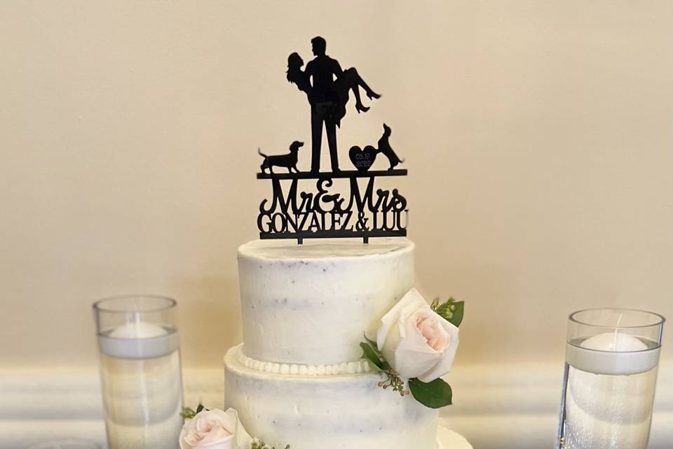 Buttercream Wedding Cake