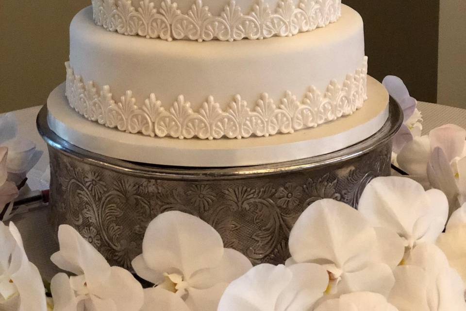 White Wedding Cake