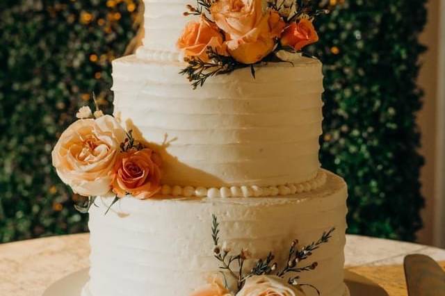 Buttercream Wedding Cake