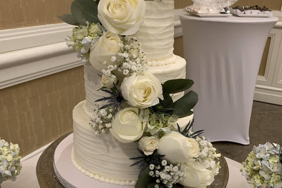 Buttercream Wedding Cake