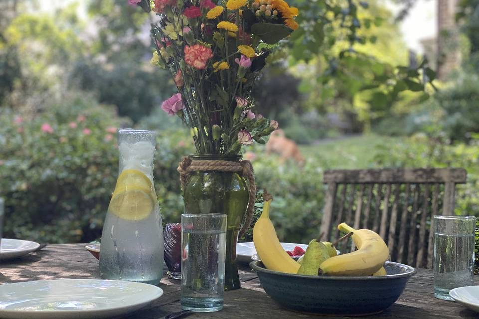 Outdoor reception