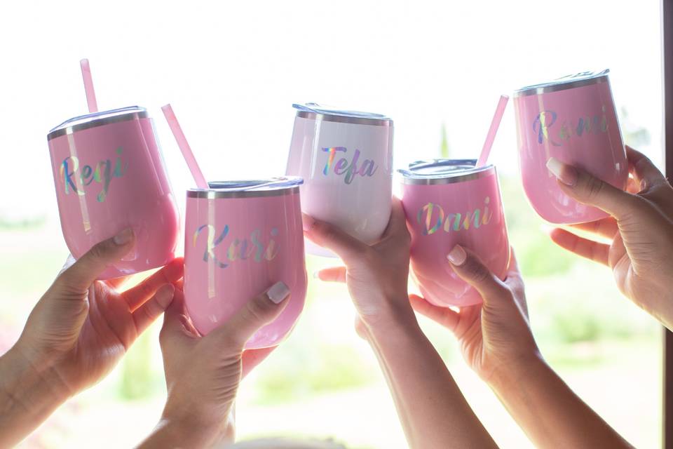 Personalized Wine Tumblers