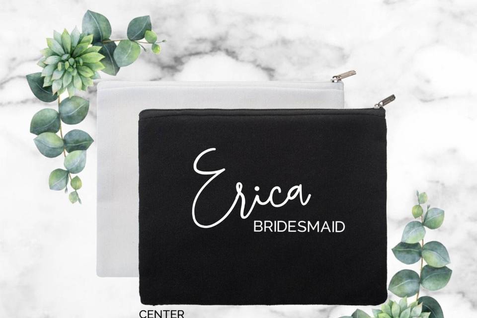 Personalized Makeup Bags