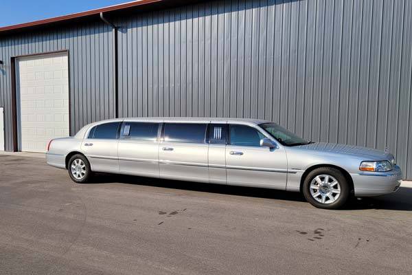 Silver limo