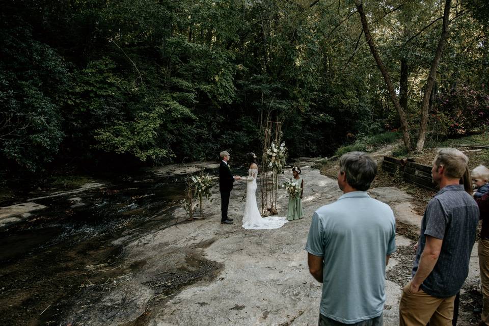 Open-air ceremony