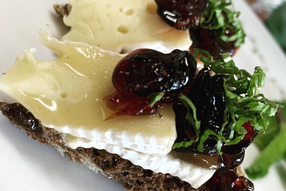 Cranberry and brie