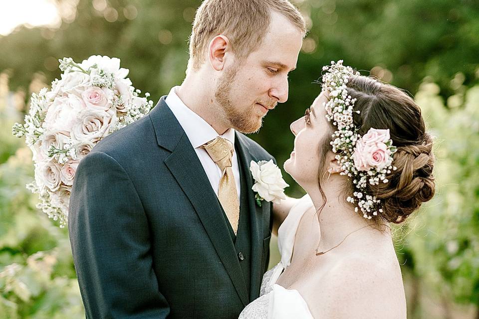 Flower hair piece