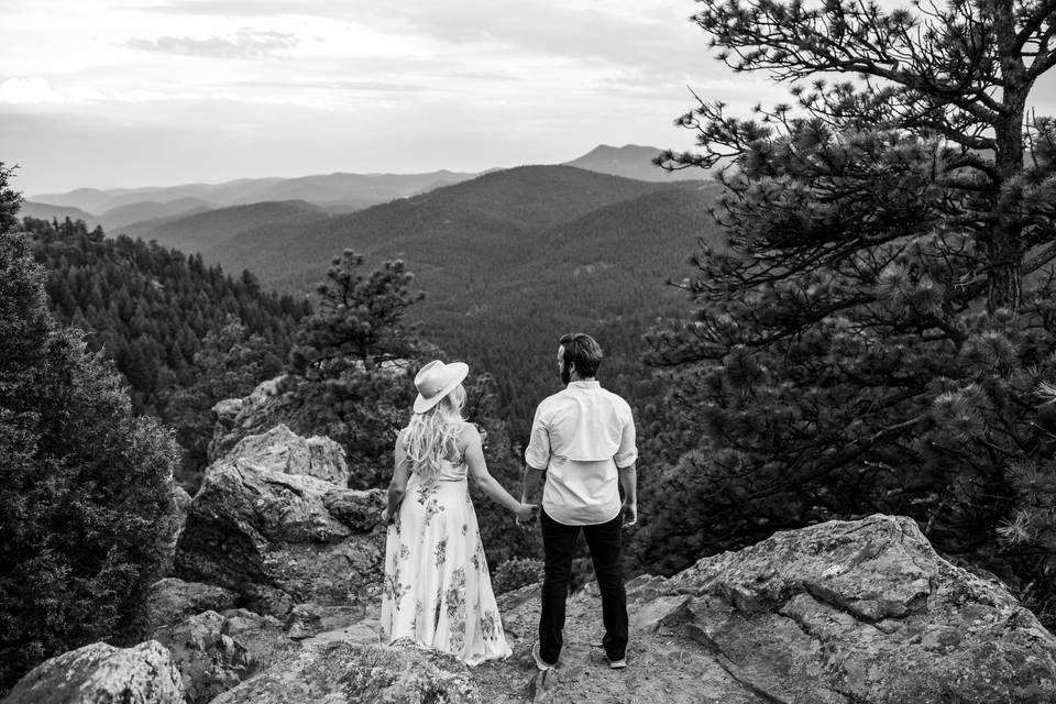 Mountain Engagement Photos