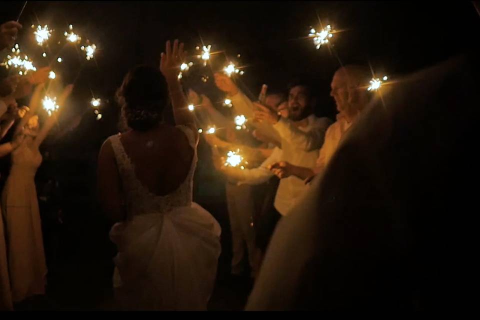 Sparklers - Matt & Sofia