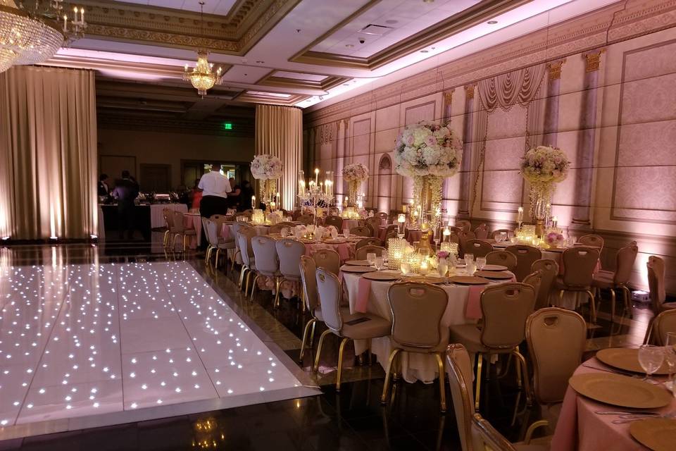 Uplighting & LED Dancefloor