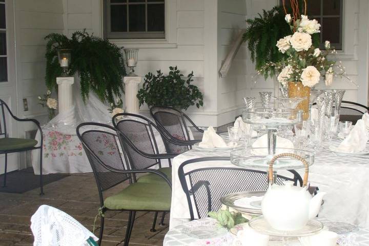Terrace dining