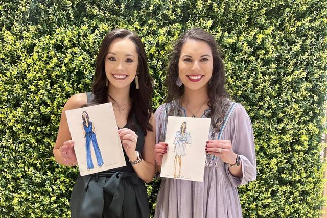 Live fashion sketch