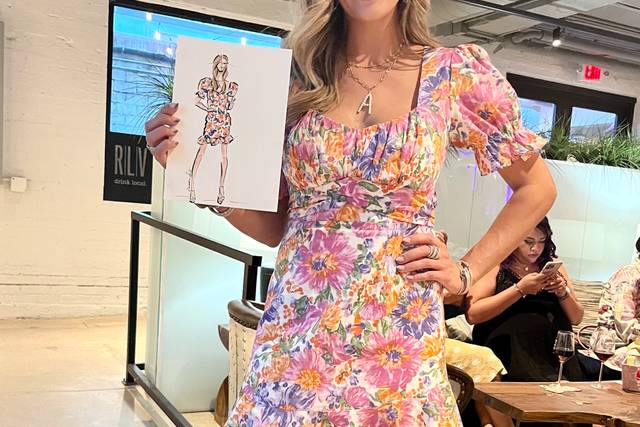 Live fashion sketch
