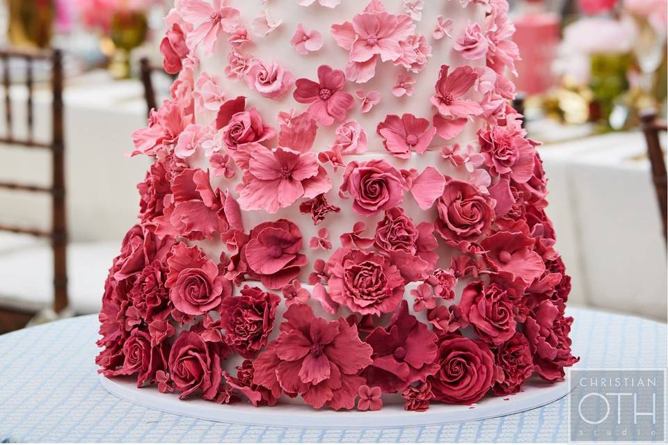 Ombre Sugar Blossoms