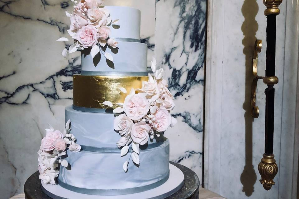 Ombre Marbled Fondant