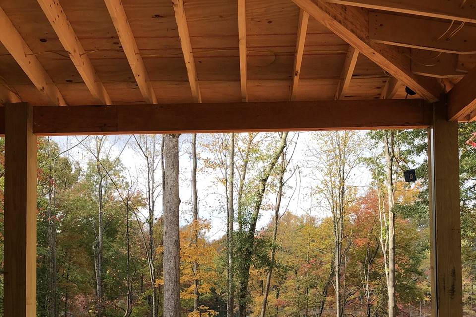 Lake view in October
