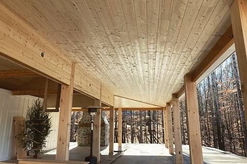 Tongue and groove ceilings