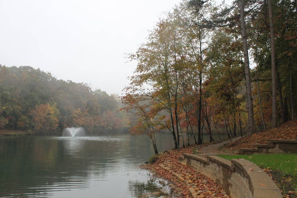 Lake view in October
