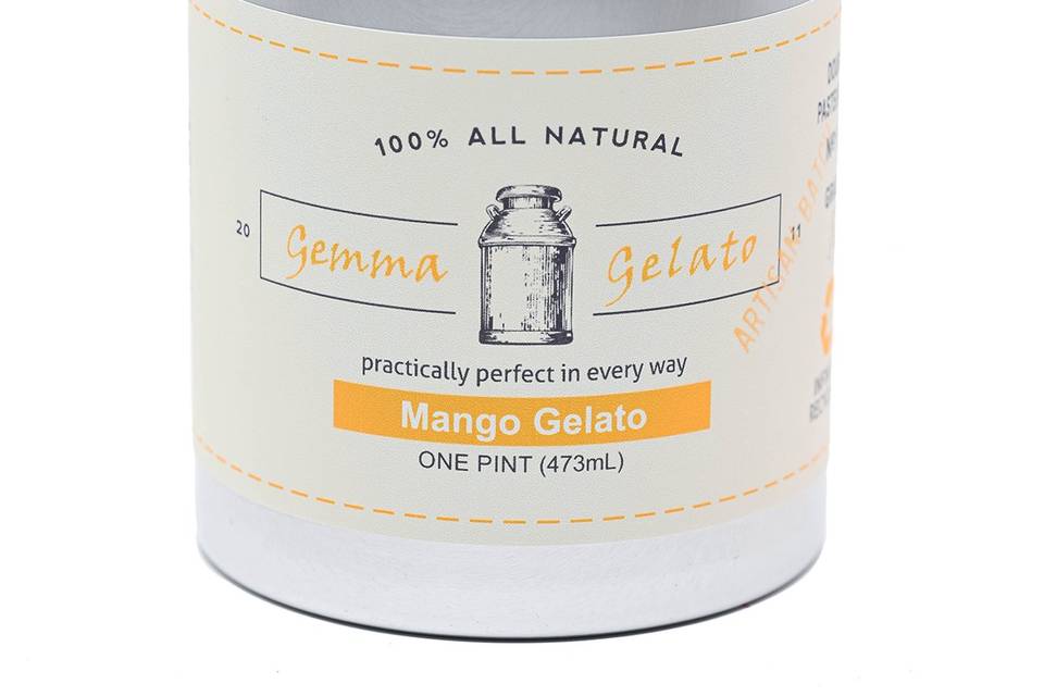 Mango Gelato Pint