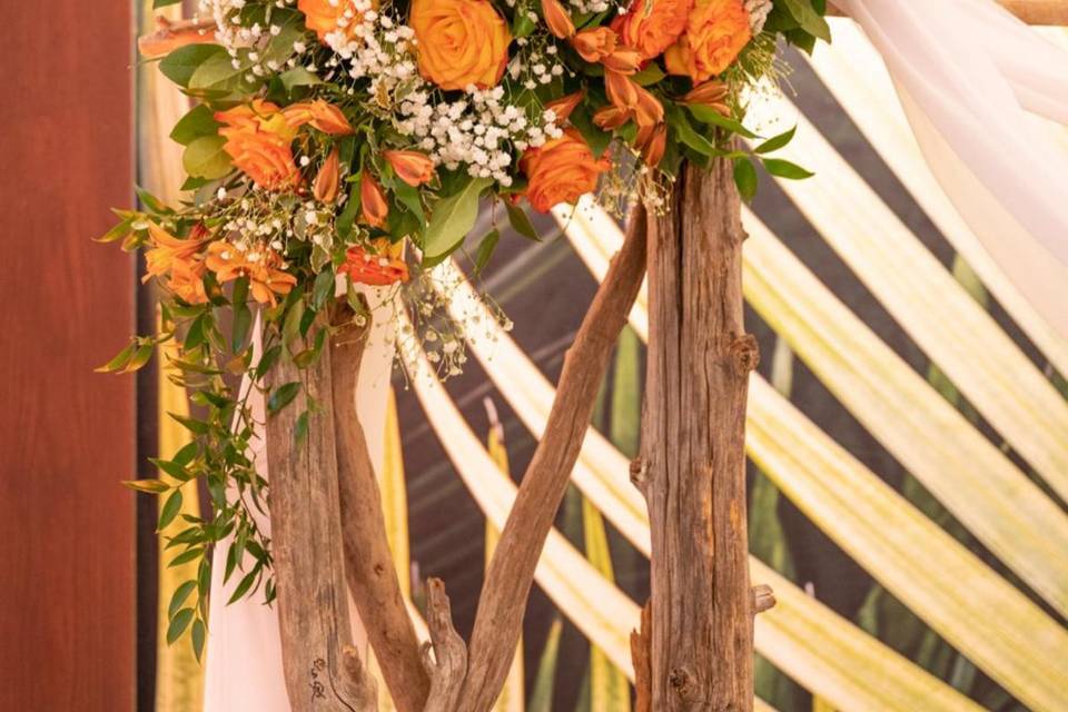 Wedding Arch Florals