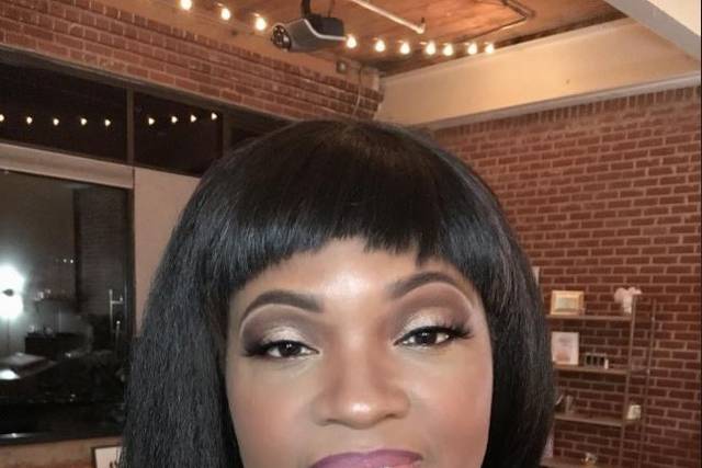 Elegant makeup