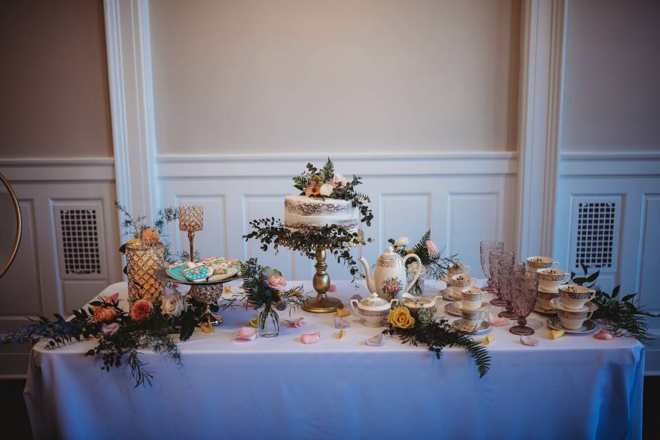 Dessert table